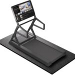 Foldable walking pad treadmill for beginners and daily step goals