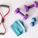 compact resistance band set for beginners home gym
