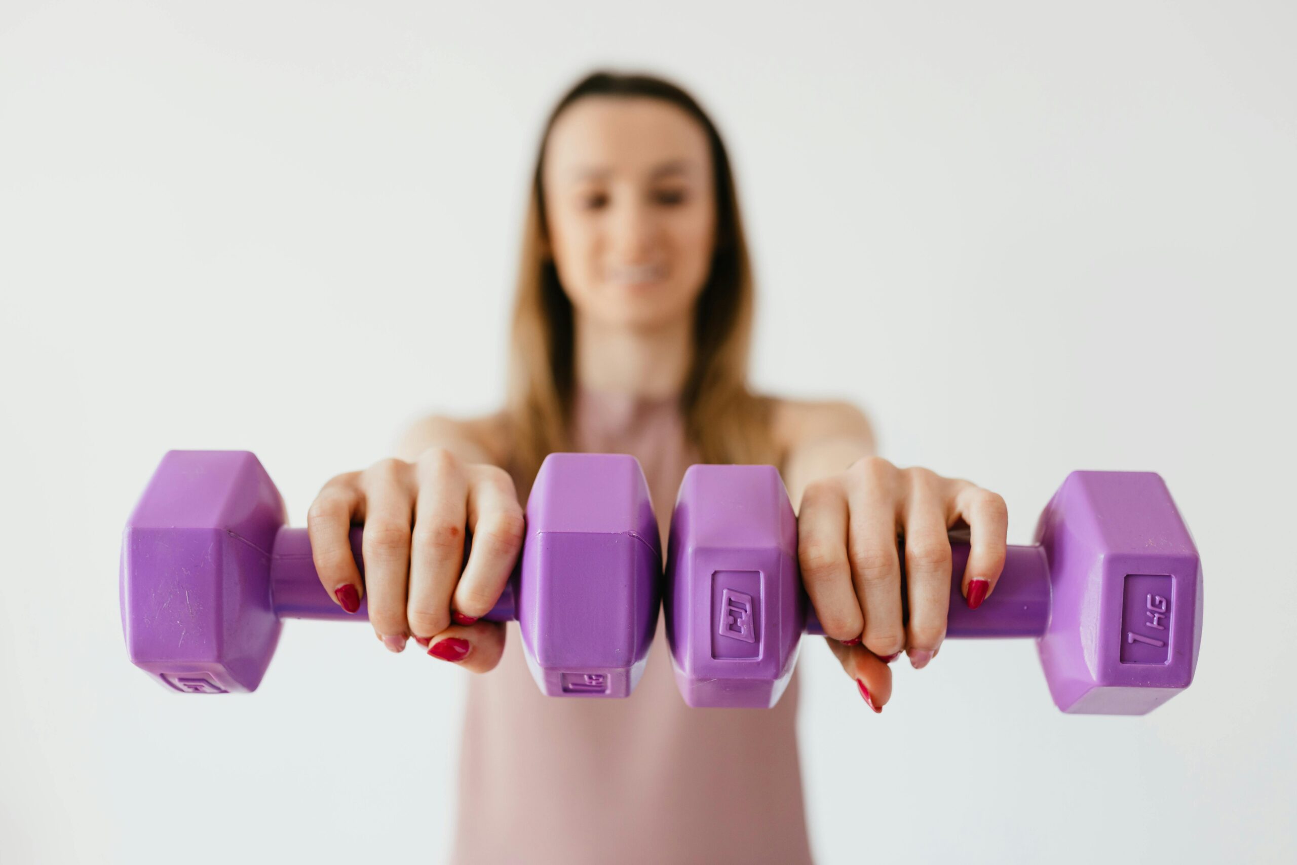 30 minute dumbbell workout at home for women using hex dumbbells